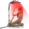 Trayvespace Rotlichtlampe, Rotlichter mit Stativ, 360° Drehung Red Lights mit Timer für den ganzen Körper (660 NM & 850 NM & 940 NM)