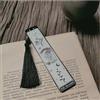 Famweylami ‌Segnalibro Teschio Metallico Gotico - Regalo Macabro per Appassionati di Libri，Stile Dark Academia, Halloween