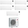 Mitsubishi CONDIZIONATORE MITSUBISHI PENTA SPLIT MSZ-AY 5000+5000+5000+5000+9000 BTU WIFI INVERTER MXZ-5F102VF3 A++