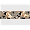 AG Design Bordura Autoadesiva Fiori Minimalisti, AWB 8272 | Decorazione Impermeabile per Pareti, Mobili, Carte da Parati, Rivestimenti Murali, Pellicola, | Larghezza 500 cm x Altezza 13,8 cm