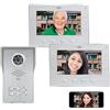 Elro DV477IP2 Videocitofono IP Wifi - 2 famiglie - con schermo a colori 2x 7 pollici - Color Night Vision - visualizzazione dal vivo e comunicazione via app