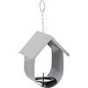 TRIXIE Mangeoire boule de graisse pour oiseaux 14 × 19 × 12 cm argent