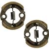 youth care Terra Ricambi Frizione Completa Rinforzata per Decespugliatore Kawasaki TJ35 TJ45 TJ53, Compatibile con Codici 13081-0635 e 13081-2224, Diametro 75 mm, Foro 10 mm, Interasse 52 mm (2PZ)