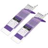 QUARKZMAN 20Pezzi Elettrodi In Tungsteno Per Saldatura TIG 3/32 X 7 Misto Per Saldatura Acciaio Inox, Saldatura Leghe Alluminio Magnesio Industria Manifatturiera, Viola