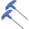CoCud Chiave a Brugola con Impugnatura a T, Chiave Esagonale H3 3 Mm, Chiave a Brugola Metrica Acciaio S2 - (Applicazioni: Riparazioni Domestiche Base e Manutenzione Meccanica), 2Pz