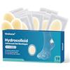 Kimihome Gessetto idrocolloidale per piedi - Kimihome 19 ct bende adesive - cerotto impermeabile per tallone, piedi, dita - Gel prevenzione delle vesciche per viaggi (Heel Pack)