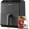 COSORI Dual Blaze Airfryer - Smart friggitrice ad aria calda con Wi-Fi, 6,4 l, XXL Air Fryer - 11 in 1: cuocere, grigliare, pane, pollo - 80+ ricette - lavabile in lavastoviglie