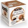 Kontè Caffè Aromatizzate alla Nocciola - Confezione da 15 Cialde