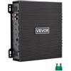 VEVOR Amplificatore Audio per Auto 2 Canali Potenza a Ponte Classe AB da 12V, Amplificatore per Auto Riduzione della Distorsione max. 2x300 W a 4 Ohm max. 2x600 W a 2 Ohm, Berline SUV Pick-Up