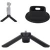 Goktvai Mini Treppiede per DJI OSMO Pocket 3, Treppiede Portatile Nero Compatibile con DJI OSMO Pocket 3 Smartphone Ecc Accessorio da Viaggio Portatile