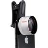 Kase Master Macro Phone Camera Lens Pro con clip per iPhone 14 13 12 11 8 7 X XR Samsung Android, attacco professionale con filettatura da 17 mm per cellulare, obiettivo macro con corpo in metallo