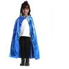 Proumhang Mantello da Principessa Scintillante per Bambine Mantello di Halloween Mantello Scintillante Cosplay Misterioso Festa del Mago di Mardi Gras Costume di Natale in Maschera Blu 80cm