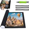 ElevaPulse Tappetino puzzle con funzione di avvolgimento, tappetino puzzle per fino a 2000 pezzi, supporto puzzle portatile per puzzle jigsaw puzzle, pratico accessorio per riporre e trasportare, tappeto per