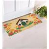 parpyon® Zerbino ingresso casa Divertente simpatico tappeto ANTISCIVOLO zerbino in cocco per interno zerbino da esterno tappeti moderni zerbini (Disegno-8, CM 23X53)
