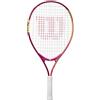 Wilson Racchetta Da Tennis Intrigue Jr 23, Telaio Leggero Per Maneggevolezza, Offre Un Gioco Stabile e Colpi Potenti, Corde Delicate Sul Braccio, Colore: Marrone/Rosa, Misura: 23