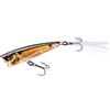 DUEL Yo-Zuri Floating 3DB Popper Oro Bass 75 Millimetri di richiamo di Topwater Superficie R1101-PGBL Nib