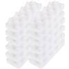 LTWHOME - Tappetino di ricambio per filtro in schiuma biologica, adatto per Fluval Bio-Foam Max 07, filtro a cartuccia 206/207 e 306/307 (confezione da 12)