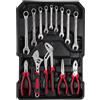 Set valigia utensili attrezzi da lavoro in cromo vanadio 849 pezzi trolley