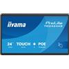 iiyama ProLite TW2424AS-B3P PC con touchscreen PCAP a 10 punti da 24 con sistema operativo Android, tecnologia Power over Ethernet (PoE) e iiSignage²