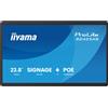 iiyama ProLite S2425AS-B1P Display professionale da 24 per segnaletica di piccolo formato, ottimizzato dal sistema di gestione dei contenuti integrato iiSignage².