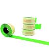 Alevar 26x16 Blister 10 Rotoli Etichette per Prezzatrice, Verde Fluo Permanente, 800 Etichette per Rotolo, Totale 8.000 Etichette