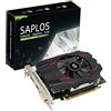 SAPLOS Radeon RX 550 Scheda Video, 4GB, GDDR5, 128-Bit, DisplayPort DVI-D HDMI, ITX Design, Video Card for PC Gaming, Computer GPU, 4K tenere sotto controllo