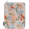 Dadanism 6-7 Custodia Protettiva Imbottita a Margherita Ricamata per Nuovo 7 Kindle Paperwhite e Kindle Colorsoft Signature Edition, Kindle Oasis E-Reader/6 Kindle 11ª Gen, Floreale Beige