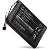 CELLONIC 1x Batteria per Navigatore GPS Compatibile con Garmin Edge 800, Edge 810, Edge Touring, KE37BE49D0DX3 - (1000mAh, 3.7V)