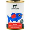Fasson Food Carne di Salmone Alimento Completo Umido Monoproteico per Cani 400g