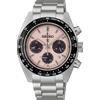 SEIKO Orologio Prospex Speedtimer Cronografo al quarzo solare quadrante rosa SSC963P1