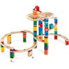 Hape Quadrilla - Ciclone - La più Grande Pista per biglie in Legno con spirali e Infiniti Layout per Bambini dai 4 Anni in su