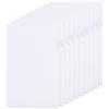 PATIKIL Cartellina a L Formato A5, 30Pz Buste Porta Documenti in Plastica Maniche Giacca Cartella Portadocumenti Copertine Trasparente per Ufficio, Bianco