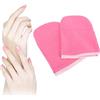 Brrnoo Guanti di Paraffina, 2 Pezzi Guanti da Bagno di Paraffina Guanti di Paraffina Guanti per Mani Guanti Riutilizzabili SPA per Terapia del Calore Guanti Isolati, Guanti per Mani Trattamento di Terapia Te