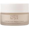 mellow NOIR XTREME Rich Repair Cream 50ml - crema idratante ricca per pelli mature, secche,sensibili - Rigenera la barriera cutanea dopo il primo giorno - Riduce il prurito e la sensazione di tensione