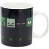 STOR Minecraft Heat Change Tazza Squared Pattern 325 Ml Stor