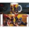 Semic Captain America Cw Fight Tazza