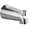 Design House 522912 Beccuccio deviatore vasca slip-on, finitura cromata lucida