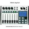 Proel DIGIPAD8 MIXER PROF DIGITALE 8 CANALI USB BT comando WI-FI app iOS Android