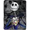 Disney The Nightmare Before Christmas, Dark Coperta in Micro Raschel, 116,8 x 152,4 cm, Poliestere, Creep Scuro, King