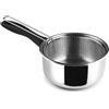 IBILI, Pentolino con cestello Induktion, 18 cm, acciaio inox, adatto per induzione, friggitrice.