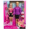 TOYS ONE Mattel Barbie e Ken sui Pattini a Rotelle set Fashionistas HXK90