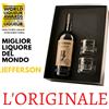 Vecchio magazzino doganale Srls Amaro - Jefferson confezione regalo - Scuderia Jefferson - 70cl - (astuccio con 2 bicchieri)