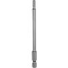 QUARKZMAN H3,5 Chiavi a Brugola per Punte da Trapano 3,5mm Punte Metriche Piane 1/4 Attacco Esagonale 100mm (4) Punta Cacciavite Esagonali Magnetico Lungo Industriale per Viti