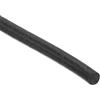 QUARKZMAN Nastro di Tenuta in Schiuma di Silicone, 2,5mm OD x 6,5M Guarnizione Schiuma Silicone Cavo Guarnizioni Tenuta in Gomma Spugnosa per Magazzino Tubo Paraspifferi Porta, Nero