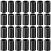 YOKIVE 100pz Nero Rotondo Distanziatore, non Rondelle Filettate con Alto Effetto Isolante, Tenere Altezza Coerente, Ottimo per M4 Viti (ABS, 4.2mmx7mmx12mm)