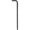 QUARKZMAN Chiave Esagonale Brugola Testa Sferica 6mm Chiavi Metriche Esagonali Braccio Extra Lungo Forma L Strumento Riparazione Acciaio al Cromo Vanadio per Riparazioni Domestiche Nero