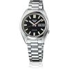 SEIKO Orologio analogico da uomo, Nero_metallizzato, Retrò