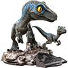IRON STUDIOS Jurassic World Dominion MiniCo Statua Blu e Beta 13 Cm Iron Studios