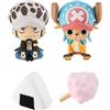 MEGAHOUSE One Piece Look Up Pvc Statuas Trafalgar Law & Tony Tony Chopper Ltd Ver. 11 Cm M