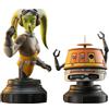 GENTLE GIANT Star Wars Rebels Busto 2-pack Hera & Chopper 15 Cm Gentle Giant